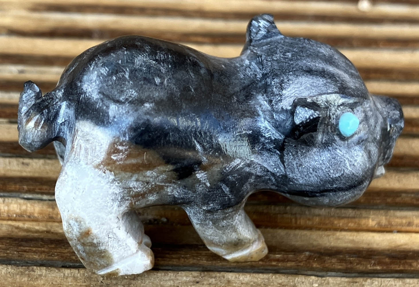 Bernie Laselute | Zuni Lizard Fetish | Penfield Gallery of Indian Arts | Albuquerque, New Mexico